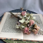 【ドライフラワー】お花屋さんのミニスワッグ♪