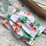 マスク  ハワイアンマスク  パイナップル  フラ  フラダンス   サーフィン   ビーチガール