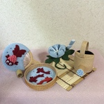s様オーダー品  ちりめん細工