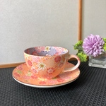 カップソーサー   桜オレンジ
