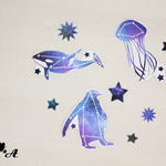 動物星座ウォールステッカー