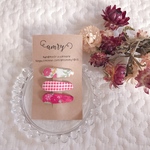 ベビー　ヘアクリップ　パッチンピン