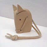 組立馬のバッグチャーム⑶　ベージュ