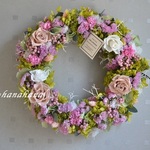 【c様へ】wreathイングリッシュガーデンローズ
