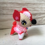 5cm、ミニバンビのぬいぐるみ
