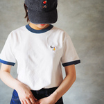 Turkey リンガーTEE デニム(Tシャツ)