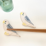 セキセイインコの箸置き（2個入り）