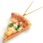 アメリカンなピザのネックレス🍕フェイクフード