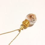 510-03　ローズクォーツのオルゴナイトペンダント　◎艶　*.:★ orgonite ★:.* 