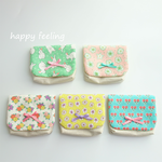 マチ付き移動ポケット☆ワイルドフラワー☆ティッシュケース☆ミニティッシュケース