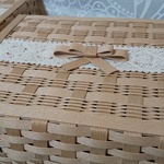 【0402-omiさまオーダー作品】蓋付き書類ケースA4size