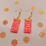 畳縁☆畳へり☆ピアス☆イヤリング☆シンプル☆パール☆ストーン☆成人式☆卒業式☆ウエディング☆お祭り☆