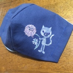 猫花マスク