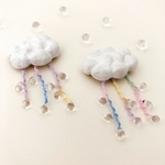 虹雨のブローチ