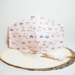 クール夏マスク！  大人用  柴犬ピンク