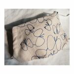 ハンドメイド*夏マスクカバー*斜めゴム前掛けタイプ*ちょうちょ*蝶*青*夏仕様*ノーズワイヤー付