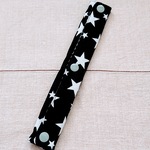 水筒の肩ひもカバー☆星柄ブラック　 男の子 女の子