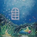 海底に眠る月