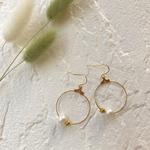 大ぶりゴールドピアス/イヤリング