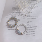 💍ビーズリングblue