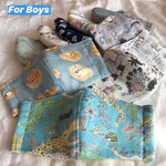 リニューアル･:*男の子おすすめ　保湿抗菌ダブルガーゼ　立体マスク