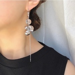 petitlile✳︎シルバー/クリアbubble'チタンピアス/イヤリング