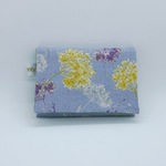 ♪再販♪ふた付きポケットティッシュケース♪野草♪ブルーグレー