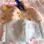 リニューアル･:*女の子おすすめ　保湿抗菌ダブルガーゼ　立体マスク