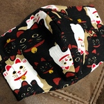 招き猫の布マスク