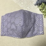 (再販) 立体型レースマスク(大人女性サイズ)