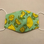 レモン　立体マスク　ハンドメイド