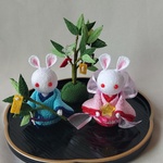 七夕🎋飾り 織姫 彦星
