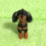 ｋ様ご注文品　ブラタンダックスちゃんストラップ