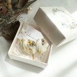 鉱石white×gold アーチ型ポニーフック