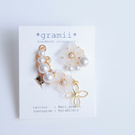 flower×flower earcuff&earring