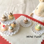 カップケーキ🧁のケーキスタンドセット