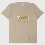 Tシャツ　スナギツネ　ストーン