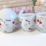 さくらんぼ🍒✖️ビションフリーゼティーセット