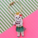 ALOHA・cat/キーホルダー