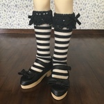 レースハイソックス(MSDサイズ)
