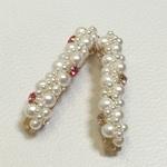 【SALE】【ヴィンテージローズ完売】Valletta☆Beaucoup de perles☆Pink☆70mm