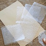 【送料無料】プチプチ　333×145㎜CUT　10枚セット　