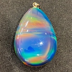 ✨大粒のオーロラハイブリッドオパール暁ネックレス✨