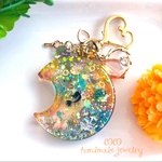 深海に揺らめく人魚姫キーホルダー
