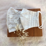 刺繍マスク　親子マスク　