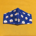 キッズサイズ柴犬柄Wガーゼ×オーガニックコットンWガーゼ【送料無料】