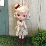 ミディブライス　20cmドールサイズ   アンの友達ダイアナのドレスセット 