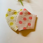 選べる裏地#接触冷感#【キッズ＊ジュニアサイズ】ピンクドット