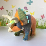 【ご予約品】トリケラトプス   ぬいぐるみ ベーシック【ベジタブル】