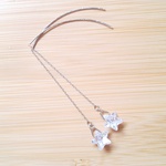 ジルコニアの星のシンプルピアス✨